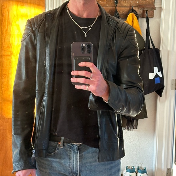 Rudsak premium genuine leather - Moto Racer style - Picture 1 of 4